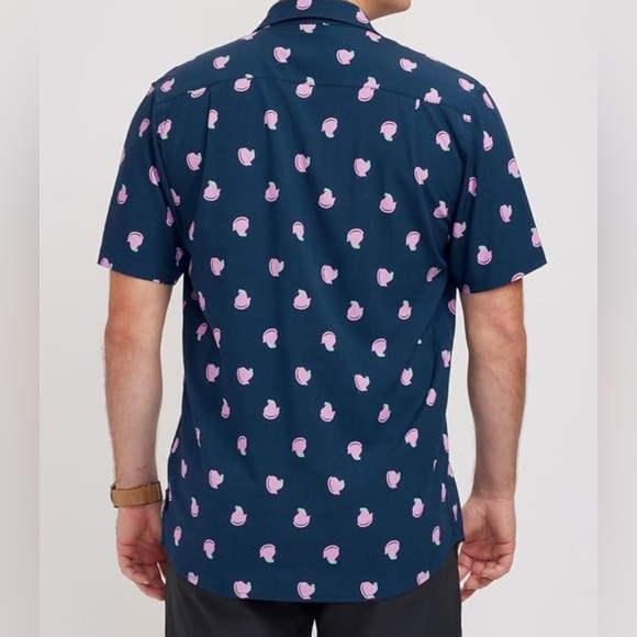 Tipsy Elves Playing For Peeps Marshmallow Chicks Easter Button Down Shirt Men XL - Picture 4 of 10